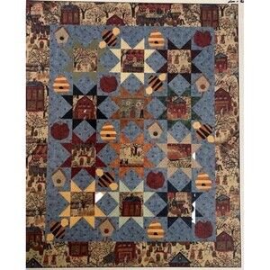 The Foundation Piecer Volume 3, Number 5 APPLE BEE BIRD HOUSE ORCHARD Pattern